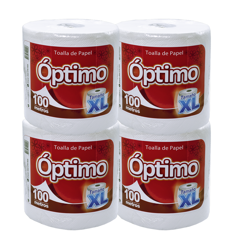P T Optimo Xl 100Mtrs X 4 Rollos