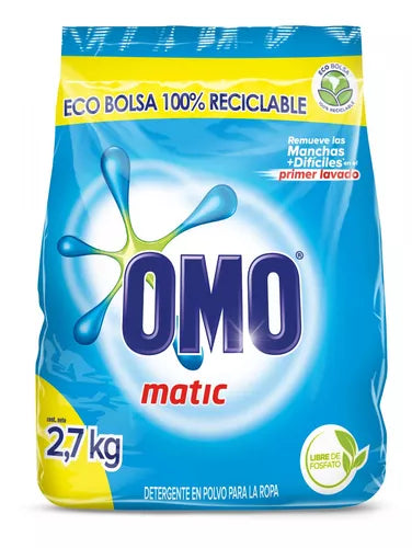 Detergente Omo 2.7Kg  Matic