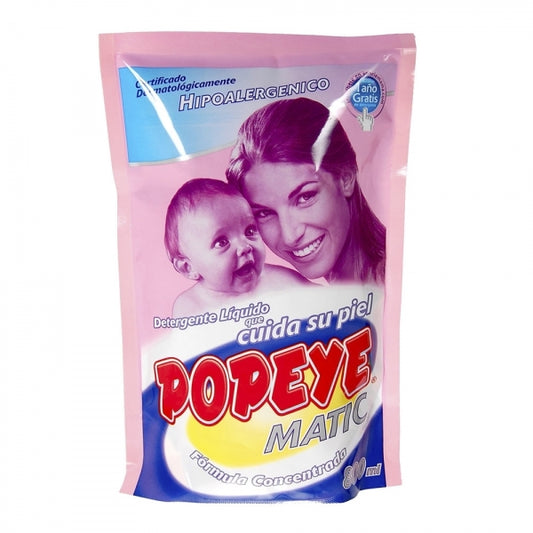 Detergente Popeye Matic 800ml