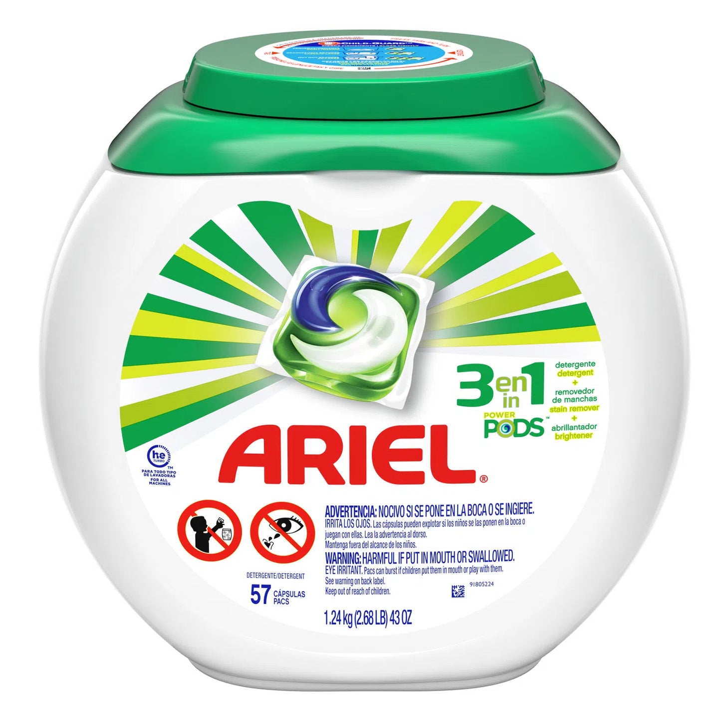 Det Ariel Pods 57 Capsulas