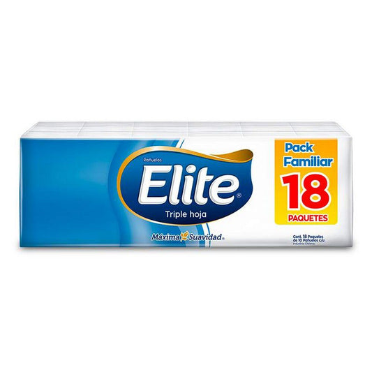 Pañuelos Elite 18Und Cajax12Packs