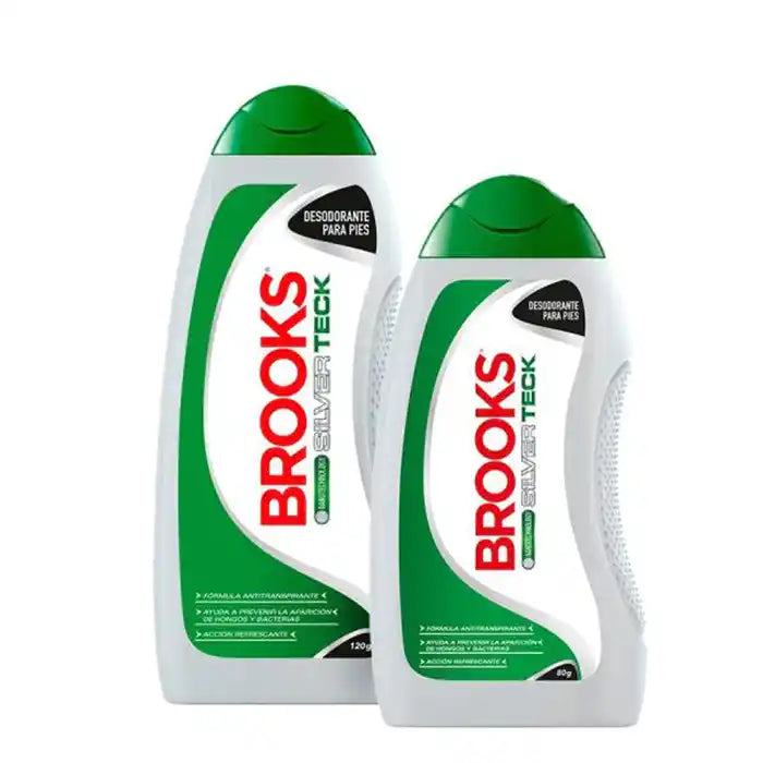 Talco Brooks Pack 120Gr + 80Gr X6Pa